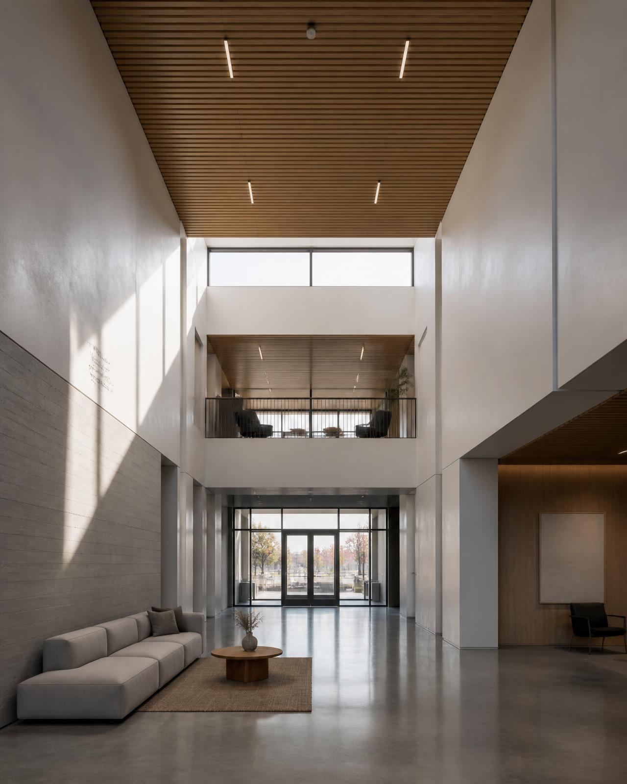 Double-Height Reception Hall